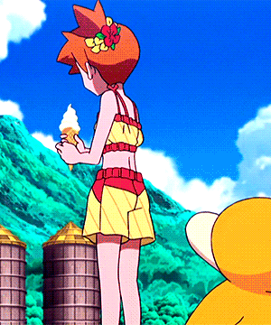 ydotome:Kasumi “Misty, Ondine” (カスミ) - Pokemon Sun and Moon - Episode 103