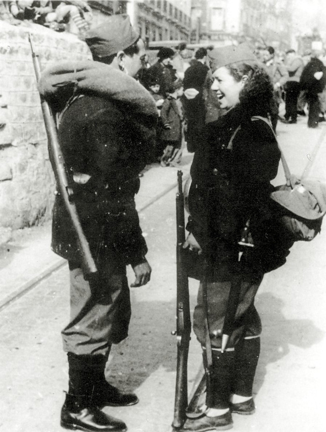 vintageeveryday:  30 amazing photos of militia women during Spanish Civil War in