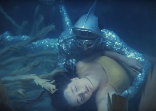  Anastasiya Vertinskaya  (1944-) and Vladimir Korenev (1940-2021) in Amphibian Man (1962)