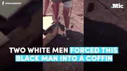 ahndaodiu:  the-movemnt:  22 years after the end of Apartheid, racial tension still runs deep in South Africa. The white men will remain in custody until their case resumes January 25 (x)follow @the-movemnt  Oh hell no  Disgusting