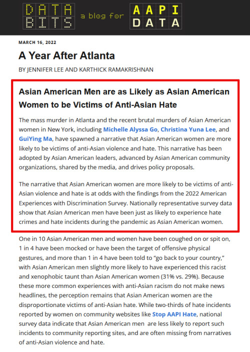 The mainstream media narrative about anti-Asian hate crimes consistently erases Asian men as victims