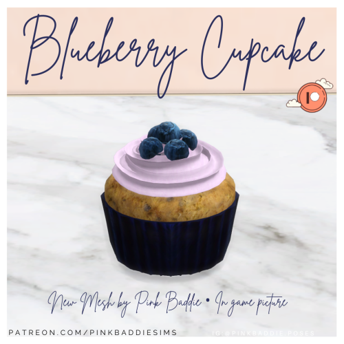 Blueberry Cupcake New Mesh by me1 swatch @sssvitlans @itsjessicaccfindsDownload