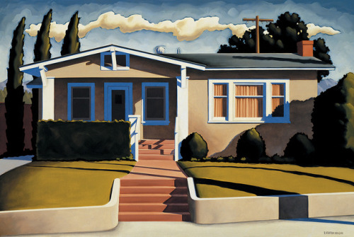 Kenton Nelson, Once Over Lightly, oil on panel, 1995