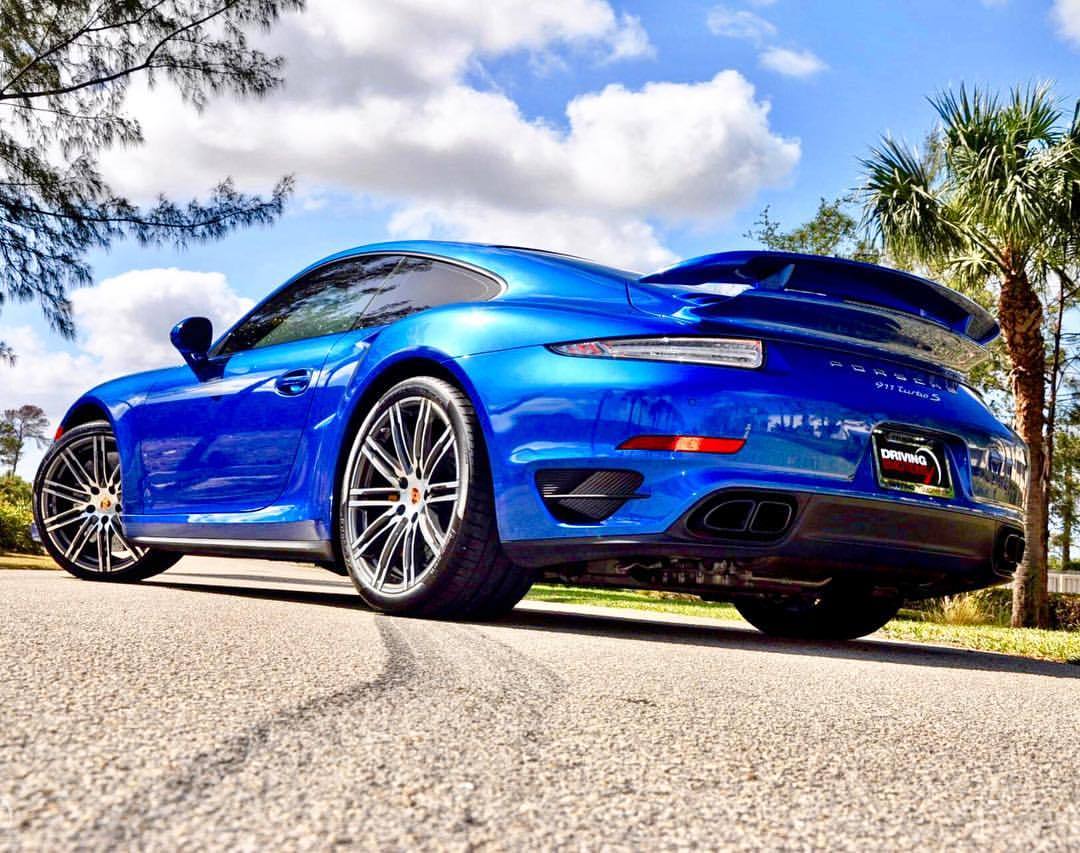 Driving Emotions Turbotuesday With The Sapphire Blue 991 Turbo S