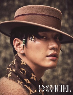 fyeahkoreanphotoshoots:Kim Young Kwang - L’Officiel Hommes Magazine September Issue ‘17