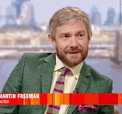 sherlockstuff:  Martin Freeman on The Andrew Marr Show 