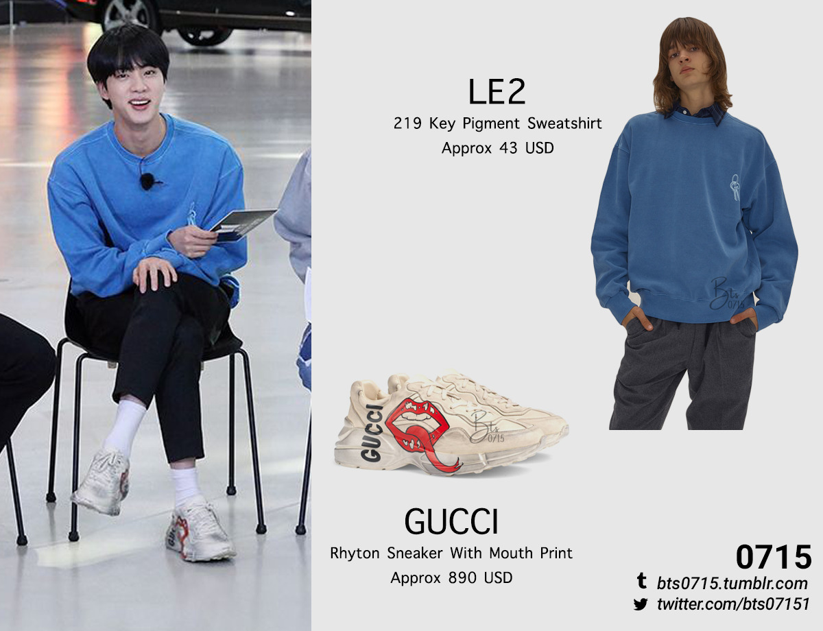 bts jin gucci