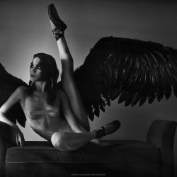 Johnpdunnigan:  ** Angels Stretch ** —————————————— #Art