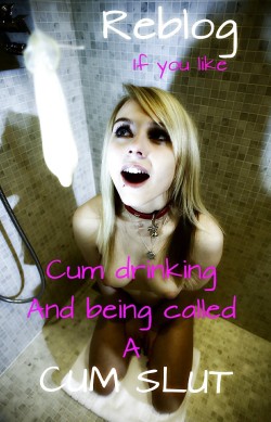 Sandycocksucker:  Sissy-Stable:  Do You Like Drinking Cum And Being Referred To As