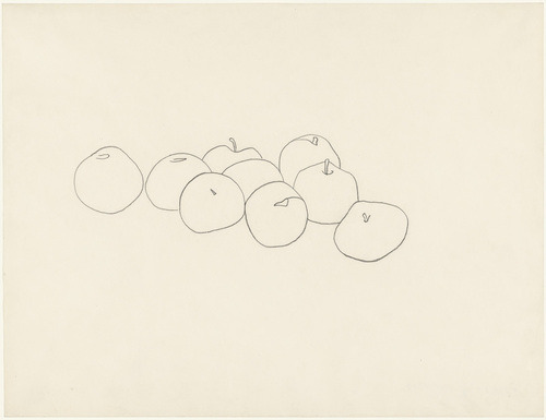 mari-timeblog:Ellsworth Kelly, Apples, 1949.