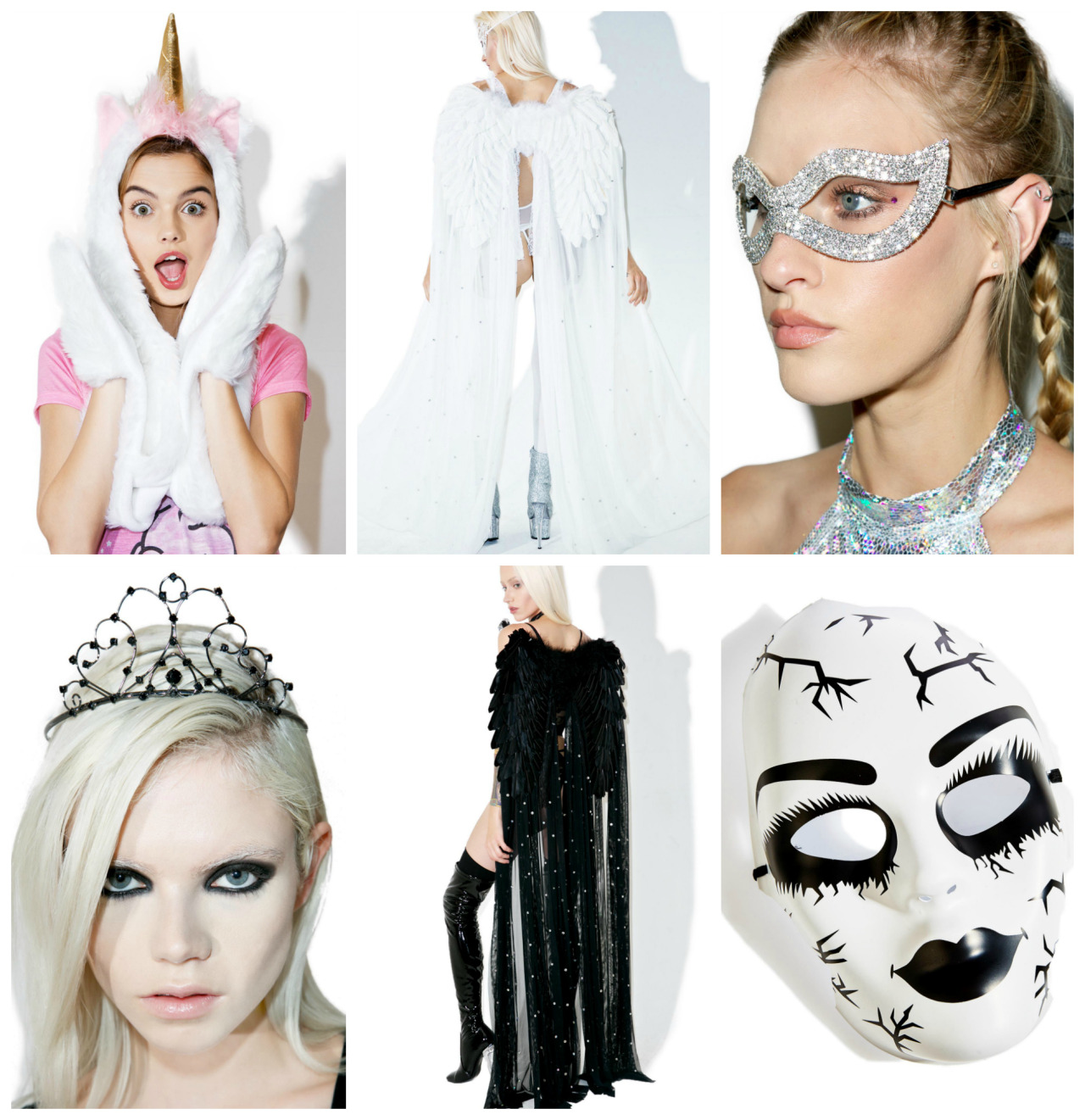coquettefashion:  Halloween Costumes From DollskillFree Cement Velvetine Liquid Lipstick