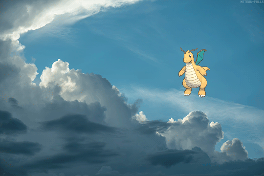 meteor-falls:  Dragonite above the Valley // Pokemon Islandrequested by  karuleyphotography by my friend Josh (unitedcrushers)   