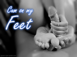 gooner-sam:  “Cum on my Feet” - [Original