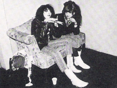 XXX pandorabox-rags:  Lydia Lunch and Siouxsie photo