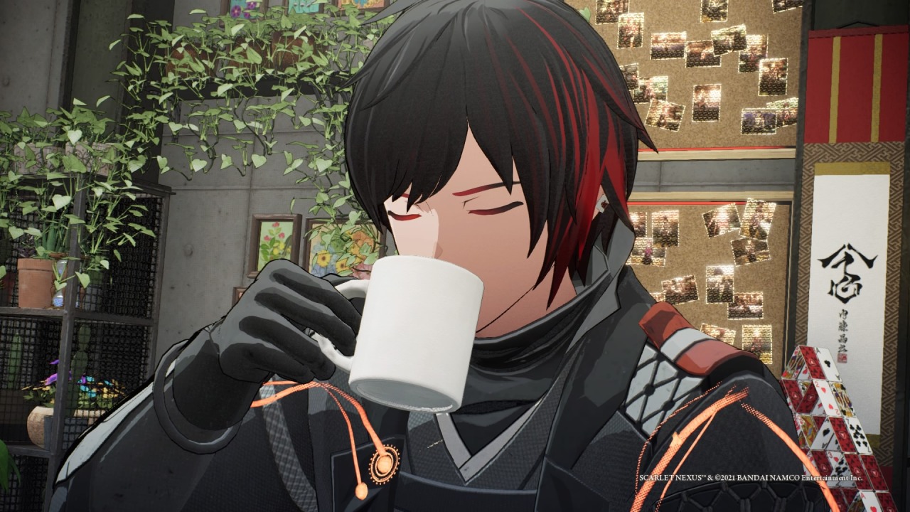 realizing Kyoka made the tea.. #scarlet nexus#yuito sumeragi#toast:snx#toast:jpeg#photomode:yuito