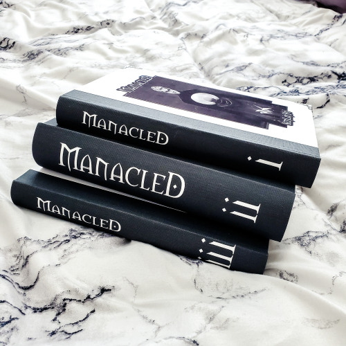 Can you believe I’ve only ever made 3 copies of Manacled? One as a single-volume, gifted to Se