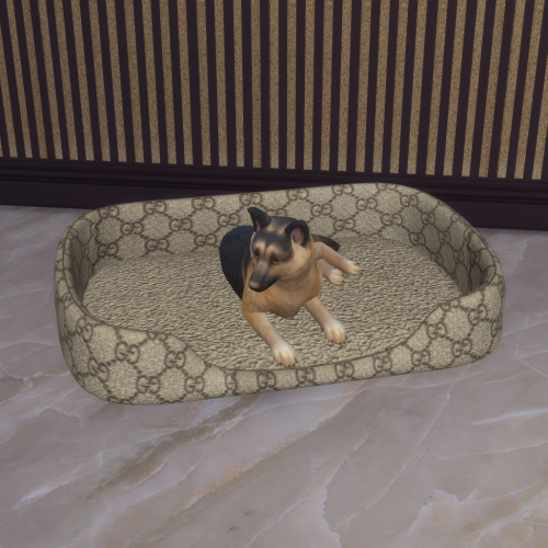 Large Designer Pet Bed*Patron requested*• 8 Swatches!DOWNLOADPatreon early access - Public 9th Feb.D