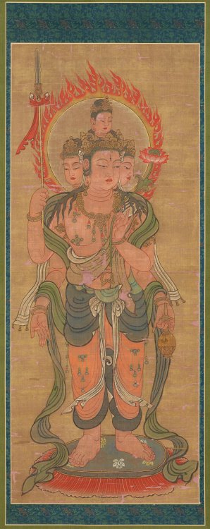 Bonten, or Brahma in Sanskrit, japanese painting