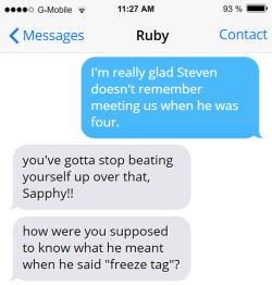 textsbetweengems:  Sometimes you accidentally