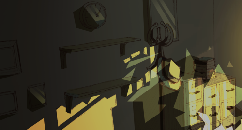 Im Usually Not One To Do Fully Rendered Backgrounds (especially Not Offices) But Heres Elias Office!