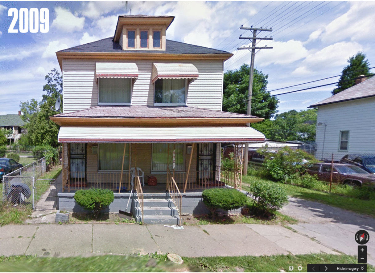 goobingdetroit:  Went to tax foreclosure auction in 2014. Burned before reaching