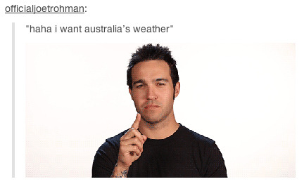 leela-summers:  Australians on Tumblr Part 2Part 1: xPart 3: x Part 4: x  ‘Straya. I love being an Aussie! And don’t you dare say anything about fairy bread it’s the beeesssttttt!!!!