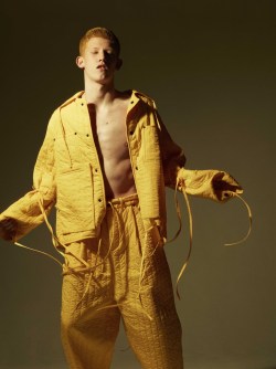 justdropithere:  Connor Newall by Benjamin Lennox - Magazine Antidote, SS16