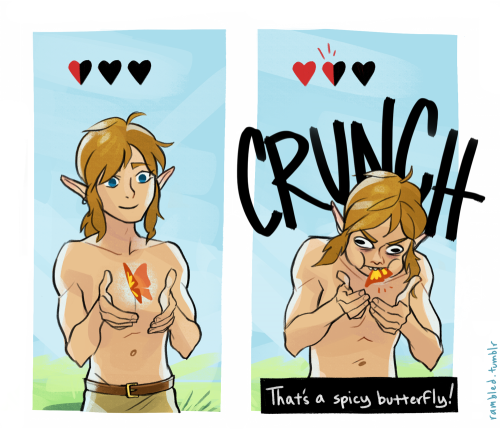 link will eat anything