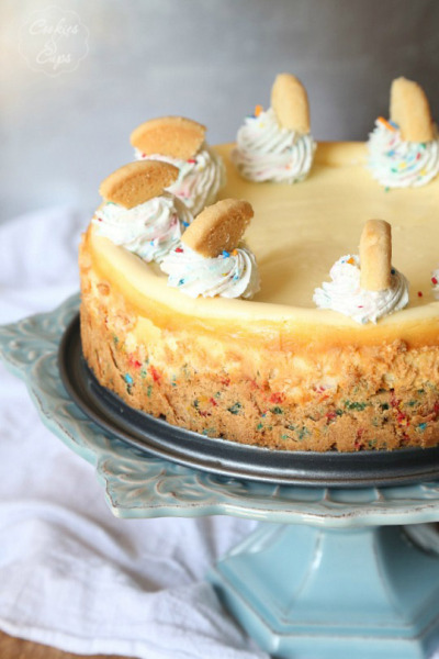 do-not-touch-my-food:
“Sugar Cookie Cheesecake
”