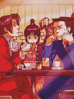 blackquillt:  Ace Attorney → Official Art 1/? 