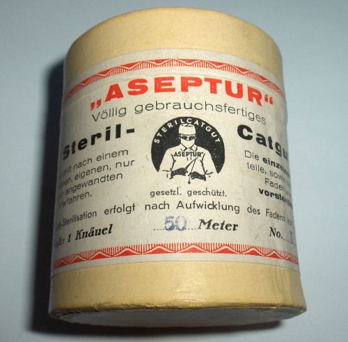 &ldquo;Aseptur&rdquo; sterile catgutCompletely ready for use. Manufactured using a special method, b