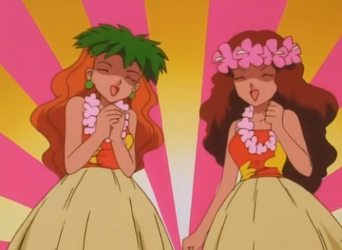 thepurplecomet: Let us appreciate the fashion goddesses that are the Team Rocket Trio!