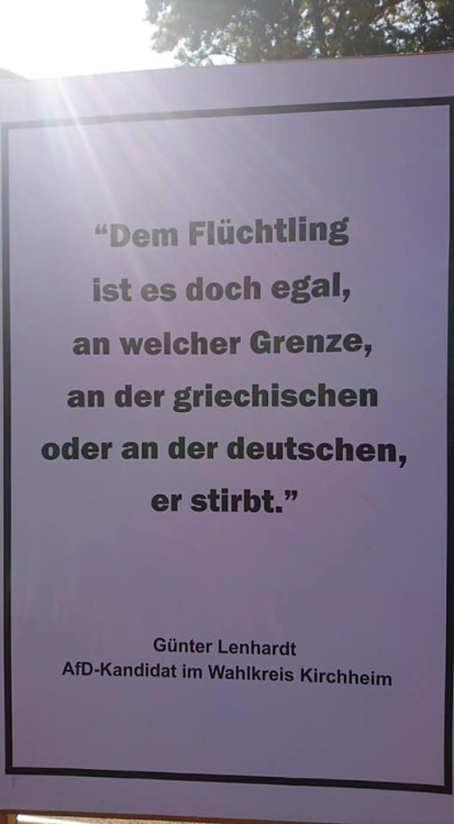 hirnvomhimmel:Alle Plakate wurden gezeigt auf der “Ist ja ekelhAfD” Demo in Murnau am 08.09.2018Blüt