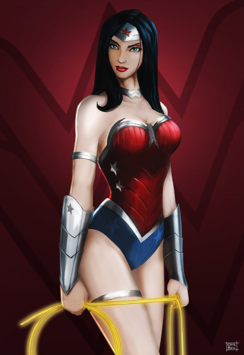 fantasy-scifi:  Wonder woman Diana by teban19