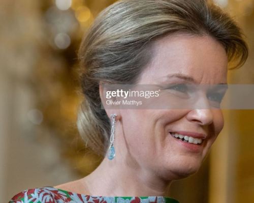  Pear Aquamarine Earrings ♕ Queen Mathilde 