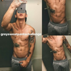 gottabefamous:  #GreySweatpantsChallenge