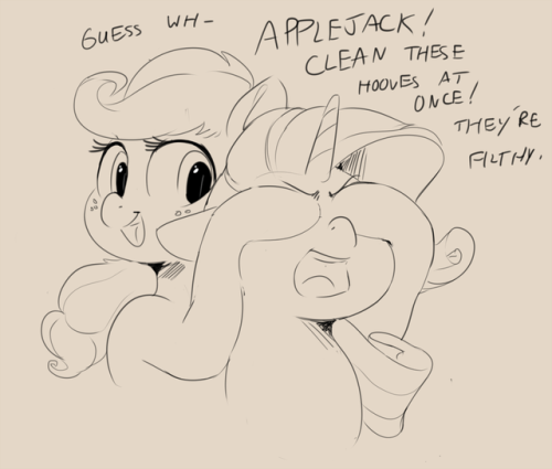 dufelbagofdraws:rip applejack