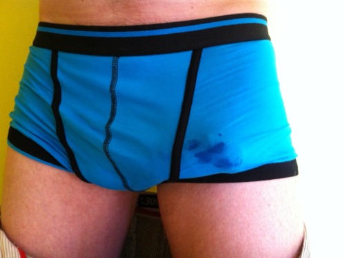 undiespunk:  Pumped a hot load into my undies early at work and wore them all day. Just wanted my hot, Italian workmate to lick them clean! 