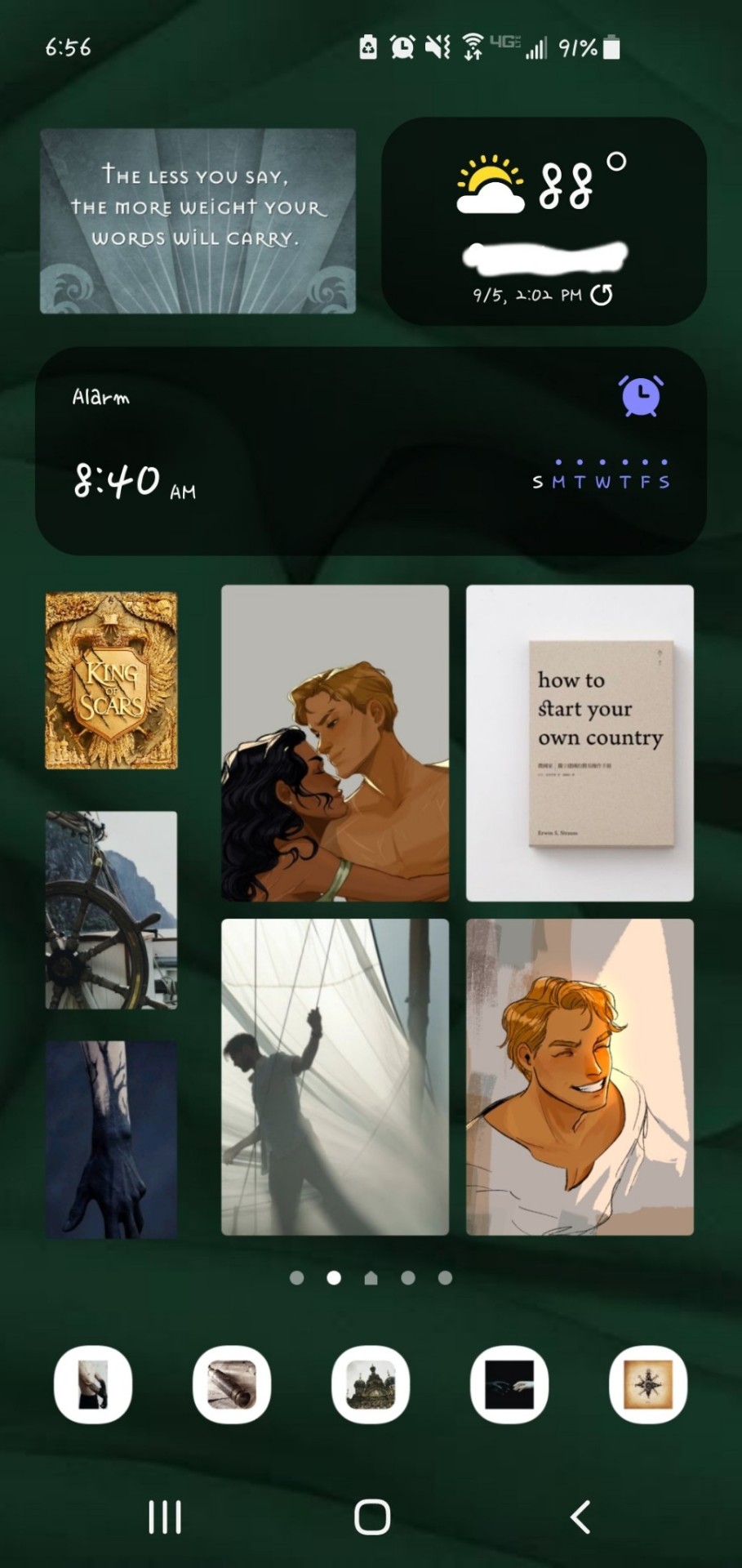 Hi My Phone Is Nikolai Lantsov Themed And I'm Going To Make It Everyone's Problem