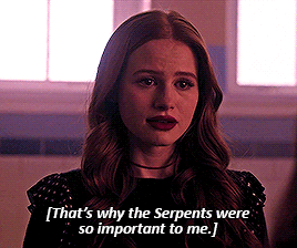 RIVERDALE MEME: (1/7) scenes∟ S03E12 | Toni talking about her backstory with the Serpents.