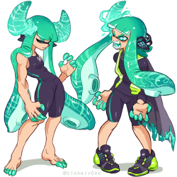 starniv0re: Sanitized Agent 3/Vega V 2.0   Despite Agent 8 freeing Agent 3 of Tartars control, the infectious goo continues to reside within her body. Triggered by increased rage, corrupted 3 exemplifies incredible strength, speed, and the ability to