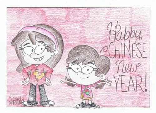 Happy Chinese New Year! Sid and Adelaide celebrate Chinese New Year!