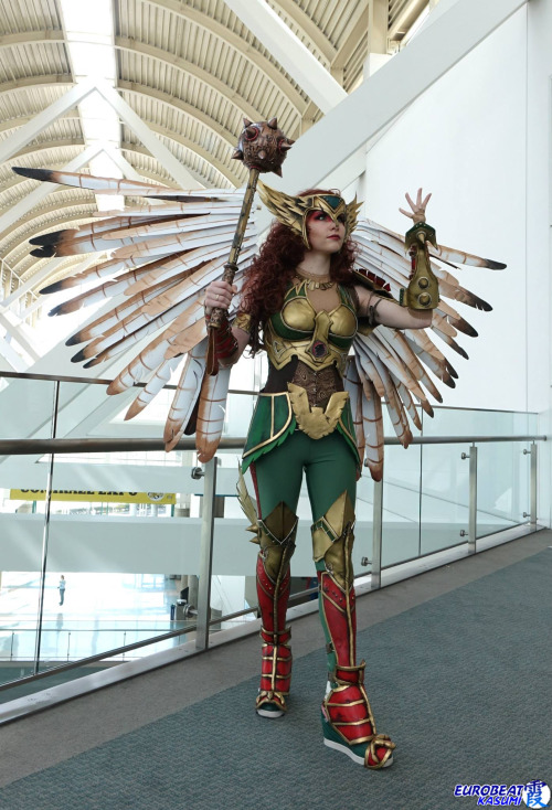 thelingerieaddict: cosplayblog:Hawkgirl from DC UniverseCosplayer: Axceleration Cosplay [DA | FB