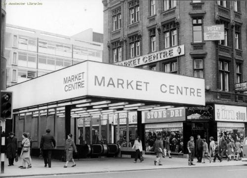 Brown Street, Market Centre 1975 Underground Market Entrance