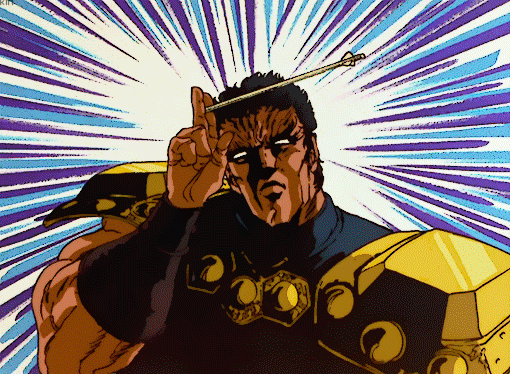 kin-sama:  The most epic scene in Hokuto No Ken …
