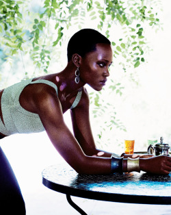 thequeensofbeauty:Lupita Nyong’o for Vogue