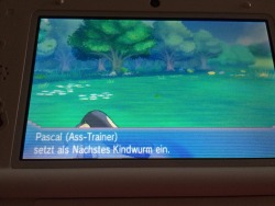 Strange-Wuff:  Boopish:i’m Playing Pokemon In German And The Fucking Ace Trainers