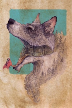 twenty1-grams:  Wolf World by Alice Holleman