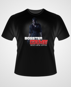 jdgraphic:  Ilustración de lo que podría ser una de las camisa de bosstergame con el protagonista de Uncharted 4 Nathan Drake.   ¿Que opinan?