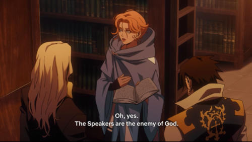 themotherfuckingclickerkid:when sypha said ‘i serve no demon and do no evil’ i thou